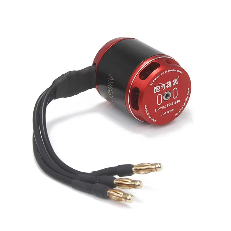 3642 External Rotation Climbing Motor + FAM32-80A Waterproof Brushless ESC Suitable for 1/8 and 1/10 Scale Crawlers