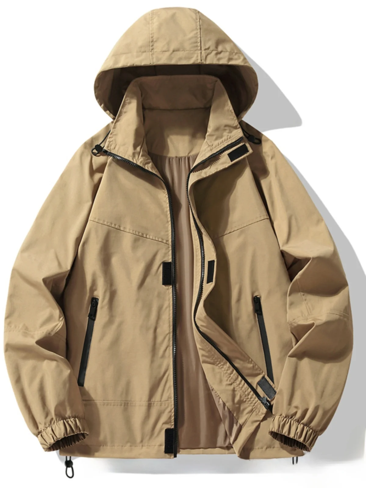 

Новая демисезонная куртка 2024 года для активного отдыха с капюшоном, повседневная, модная, из полиэстера и нейлона, ветрозащитная, молодежная, популярная.