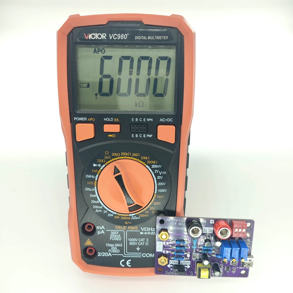 3V 4.5V 6V Voltage Calibration Resistor Verification board for FLUKE Handheld Multimeters