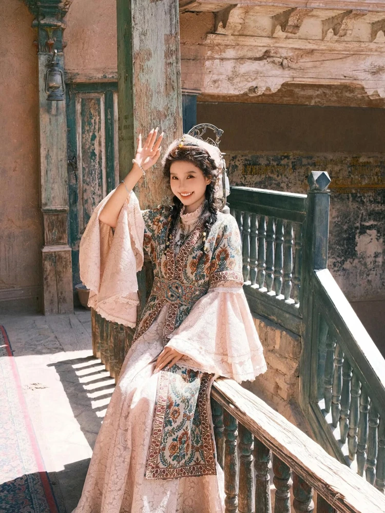 Princess Style Ethnic Minority - đánh giá và giá Summer Clothing Girl