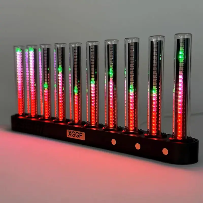 LED Spectrum Light Pick up Glow Spectrum Atmosphere Light Voice Controlled Music Spectrum Esports Room Desktop Rhythm Light