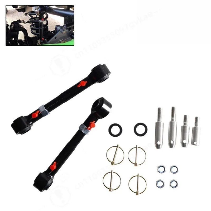 Auto Suspension Accessory Adjustable Front Anti-Roll Bar Link Control Arm Compatible with 2007-2018 Models
