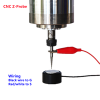 CNC Z Axis touch probe Router mill Zero check tools auto leveling sensor toolsetter for Mach3 cutting milling machine