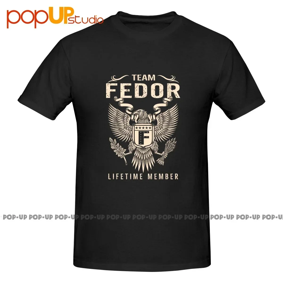 Team Fedor Lifetime Member Shirt T-shirt Tee Soft Daily Hipster Streetwear