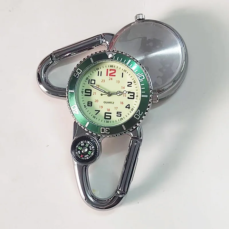 clip-on-carabiner-quartz-fob-watch-luminous-sports-timing-waterproof-backpack-waist-watch-for-outdoor-activities-work-and-study