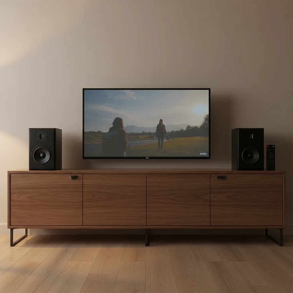 Samtronic 6.5inch Active Carbon Fiber HiFi Bookshelf Speaker Stereo Wooden Bookshelf Speaker for Home Audio AMT Tweeter 625A