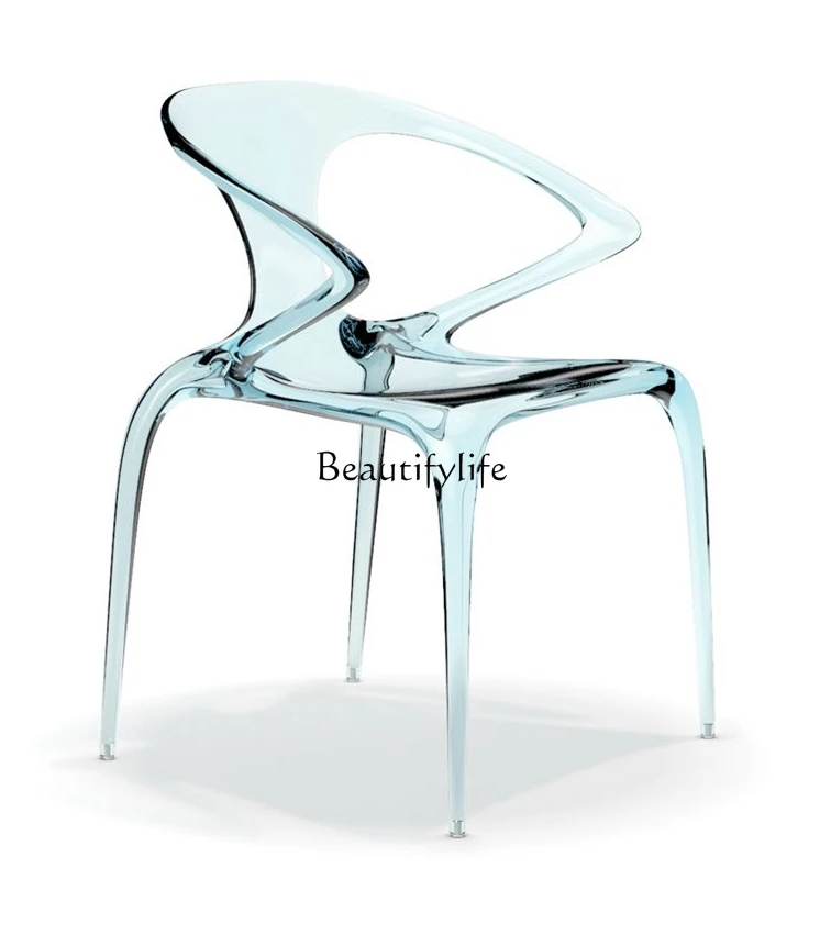 

Italian Minimalist Nordic Light Luxury FRP Chair Living Room and Hotel Villa Home Study Chair