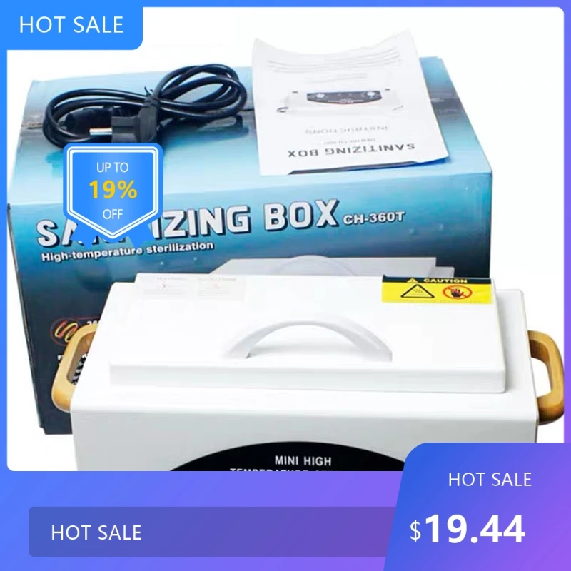 

725CH-360T Nail Salon Sterilizer Hot Air Disinfection Cabinet for Hairdressing Tattoo Manicure Tools in Beauty Sp