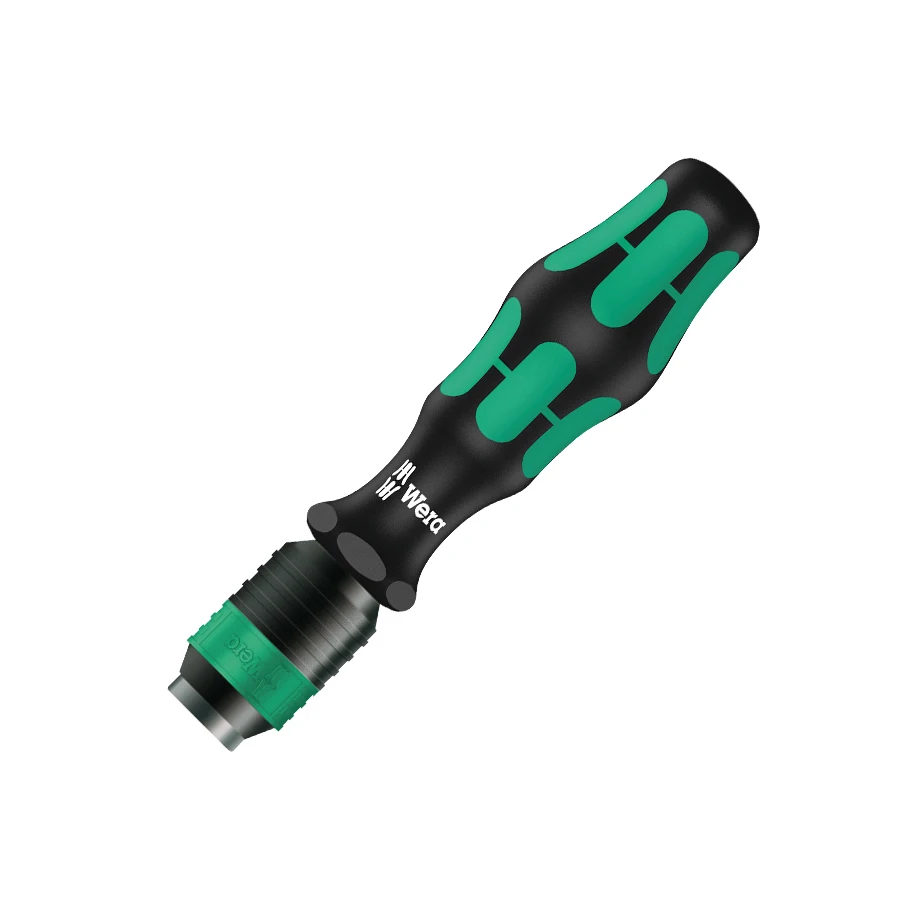 WERA Ratchet Screwdriver Handle for Bits with ¼\