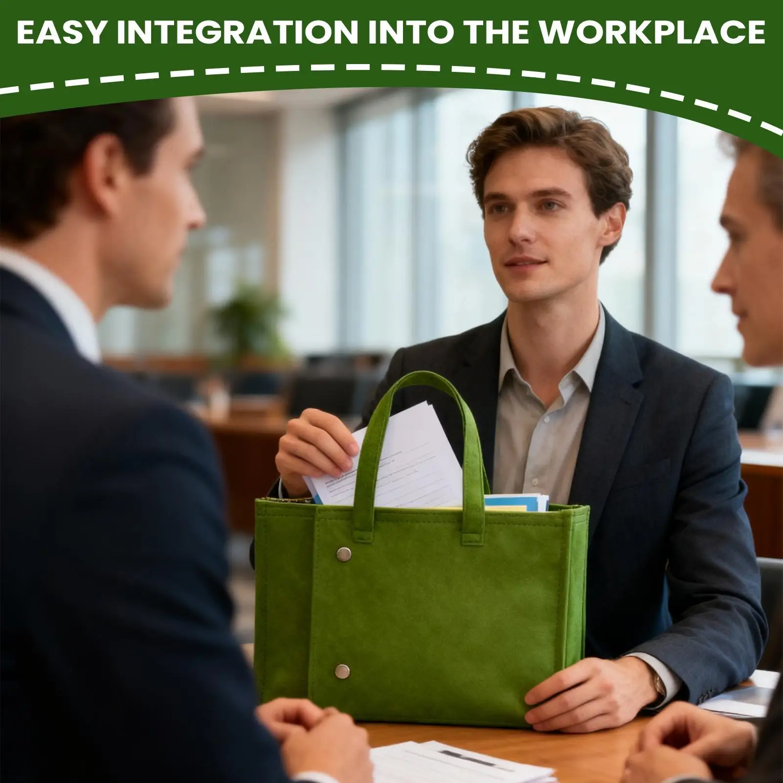 Bolsos de mano para mujer, organización plegable, bolso de fieltro, bolsa de trabajo para mujer, libro, viaje, trabajo, escuela, viaje diario, almacenamiento de compras