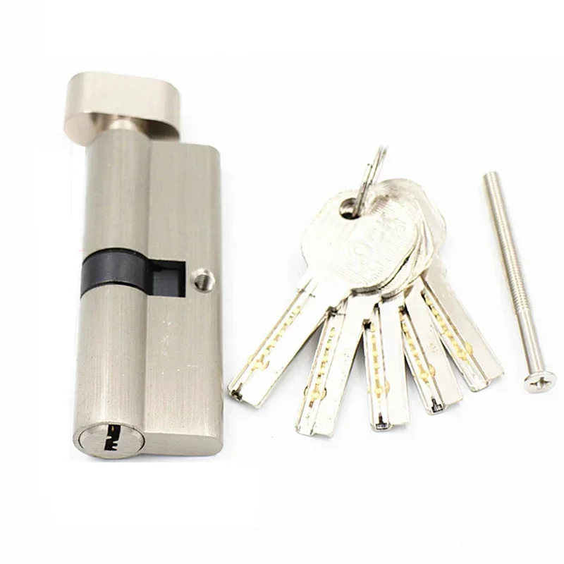 

Door Locks Security Lock Cylinders 55 60 65 70 75 80mm for 35- 50mm Thickness Door lock for home Core Lock Cylinders 5Keys