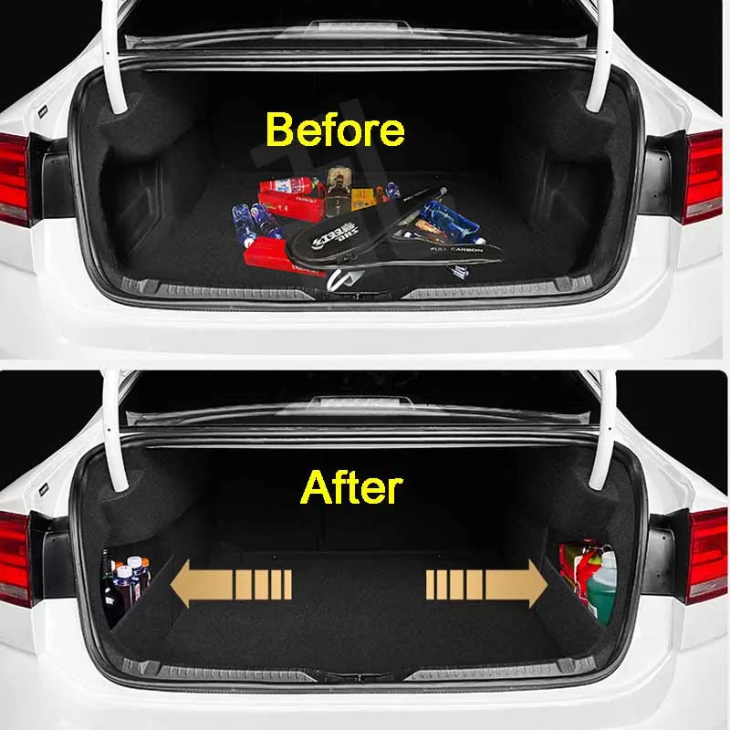 2PCS For CHERY OMODA 5 2022-2025 Trunk Storage Box Car Trunk Storage Partition Car Accessories Interior Automobiles Parts