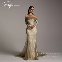 SSYTENS Luxurious Mermaid Evening Dresses For Woman Dubai Wedding Guest Dress Special Occasions 2025 Long Customized Prom Gowns