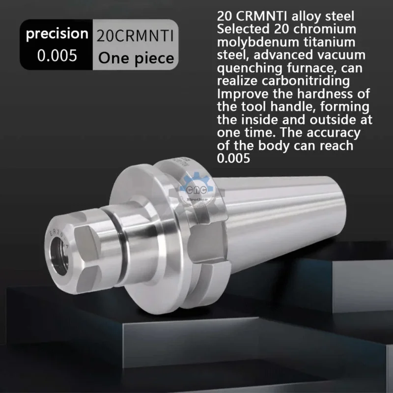 BT40 ER16 ER20 ER25 ER32 ER40 70 80 100L Tool Holder ER Collet Chuck Milling Spindle CNC Mechanical Lathe Tool holder