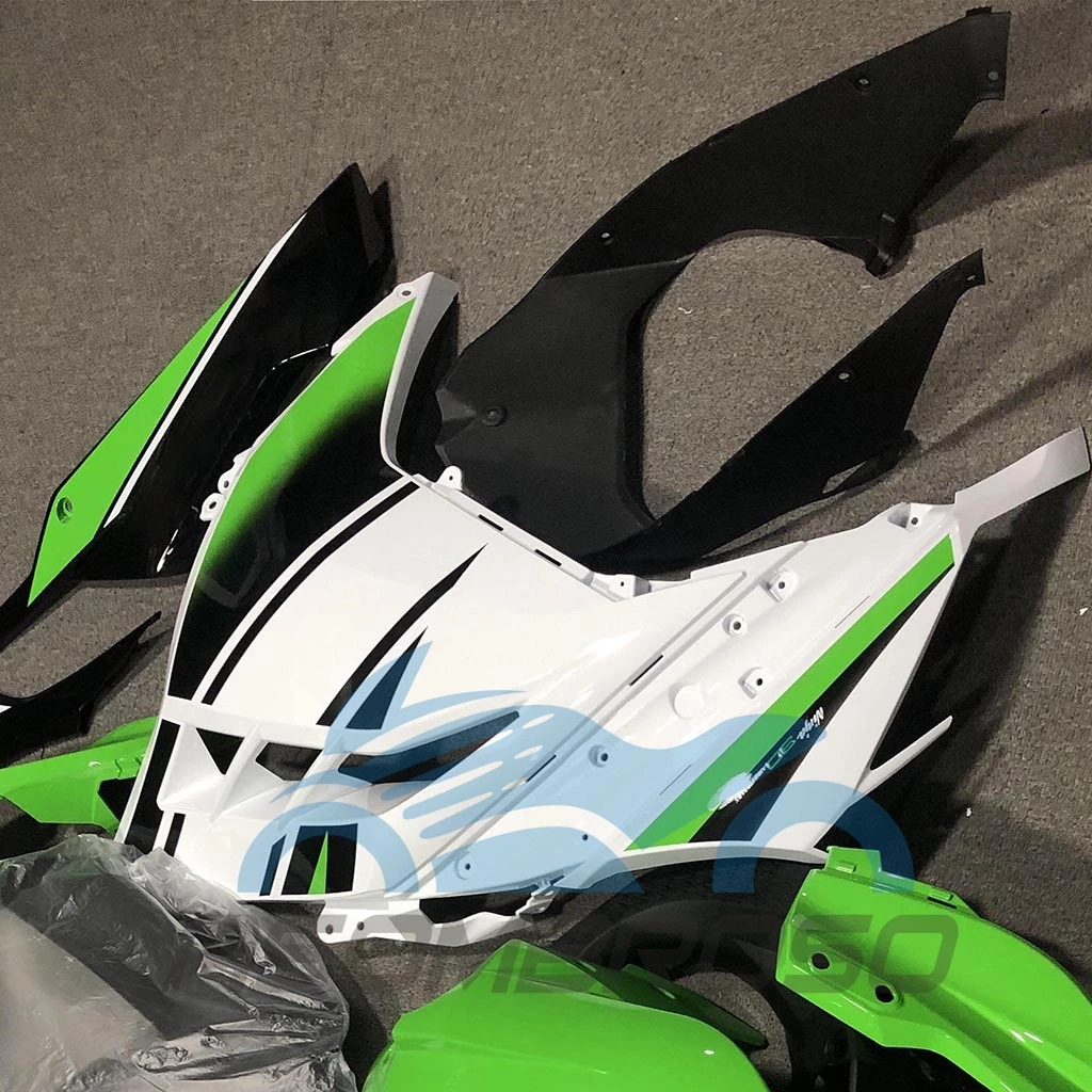 Owiewki silnikowe Ninja 300R 13 14 15 16 17 Aftermarket Pełny zestaw owiewek do KAWASAKI EX300R 2013 2014 2015 2016 2017