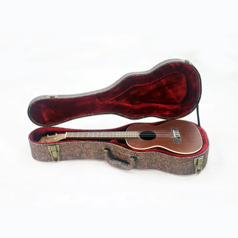 Ukulele Case / Wooden Hard Case / Shockproof and Drop-resistant / Moisture-proof and Waterproof