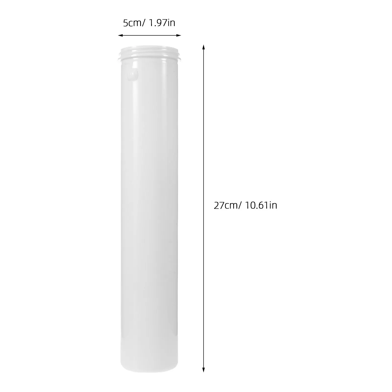Beer Dispenser Ice Column 3L European Style Clear Plastic Drink Chiller Replacement for Bar Party Outdoor Camping Juice