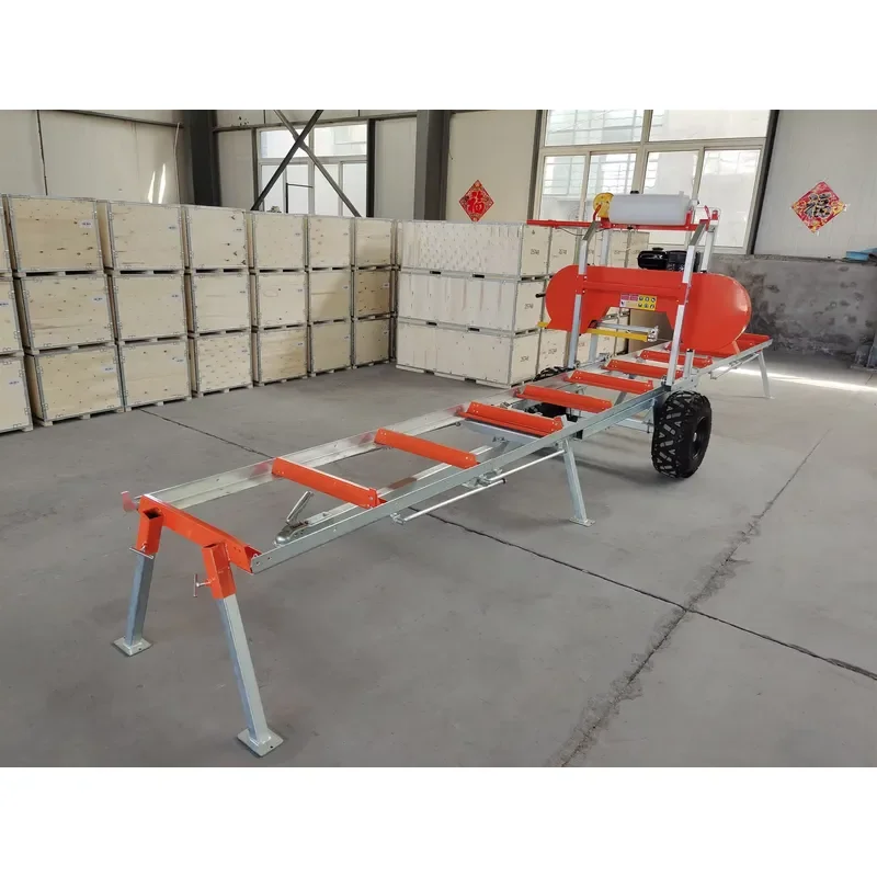 Crusher Electric Hydraulic Mobile Portable Sawmill China Manufacturer Log Timber Mill Sawmill Portable For Woodworking
