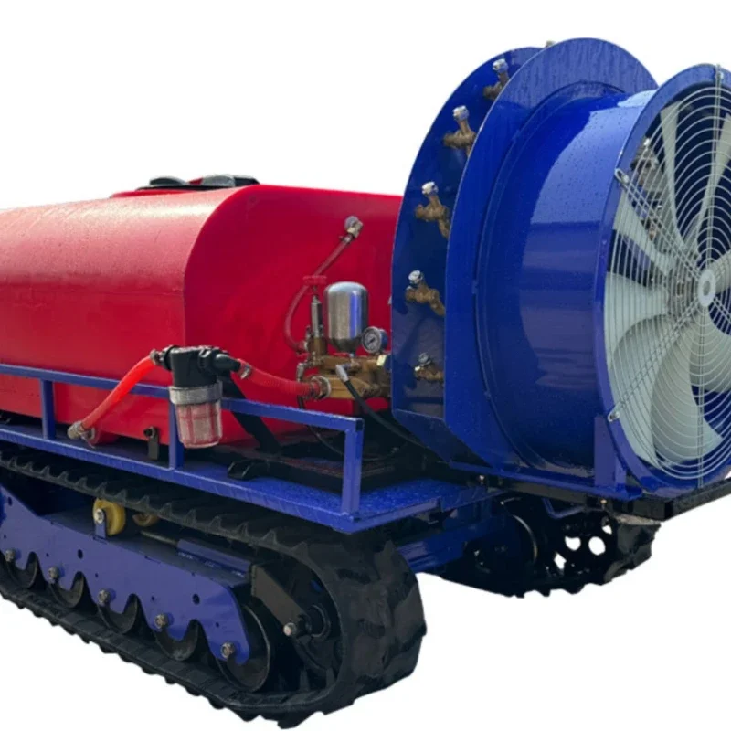 

Remote control crawler drug truck Intelligent orchard unmanned electric drug dispenser
