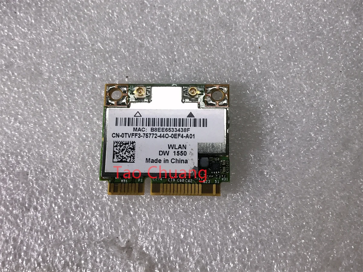 

Для Dell DW1550 BCM94352HMB AC867 WiFi карта Bluetooth 4,0 BRCM1068 0TVFF3