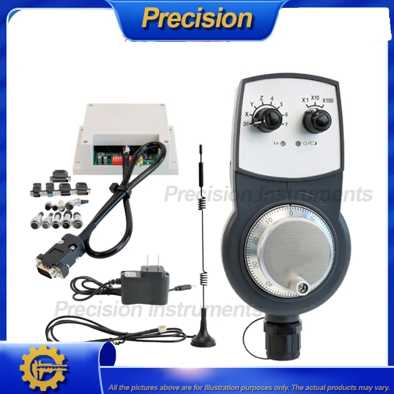 2026 CNC Machine Wireless Handwheel for Gantry Machining Upgrade Compatible with FANUC PLC Systems Precision Engraving Control