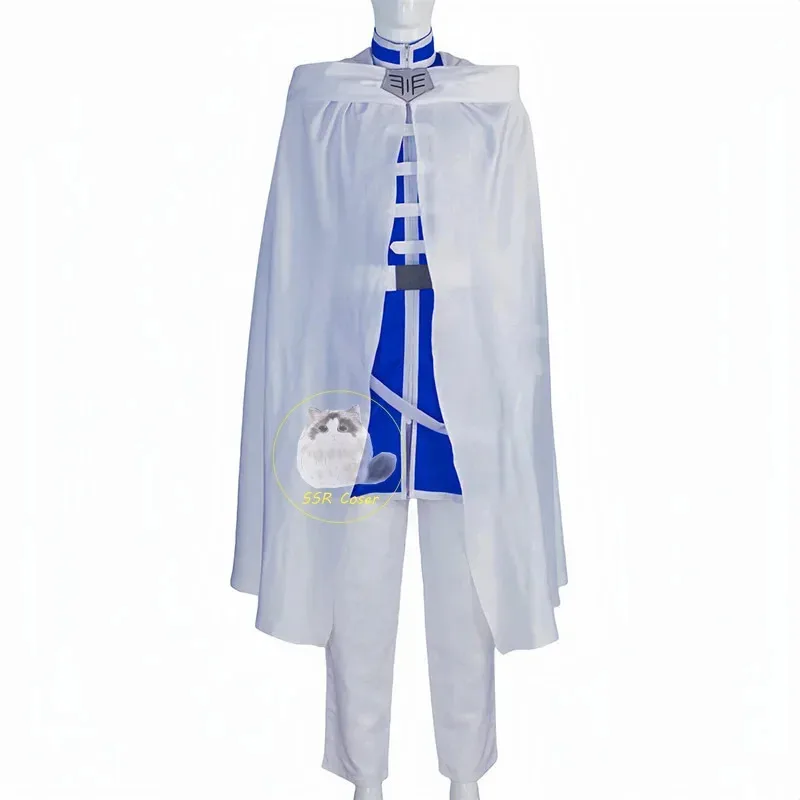 

Frieren At The Funeral Costume Cosplay Uniform Cloak Himmel Wig Halloween Carnival Party Anime Clothesx;8'm6,