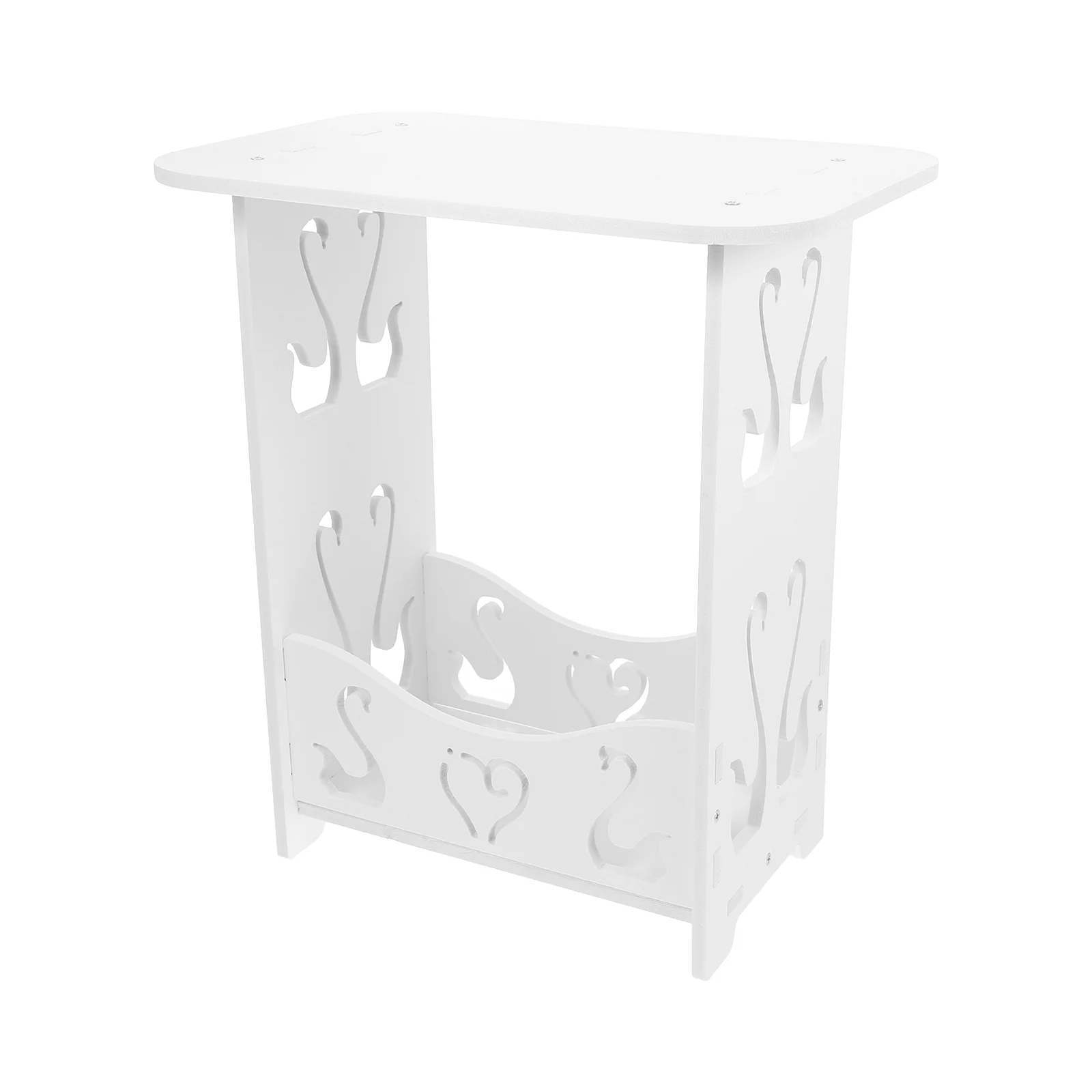 

Dressing Table Bedside Tables Nightstand Mini Bookshelf Bathroom Corner Vanity Organizer