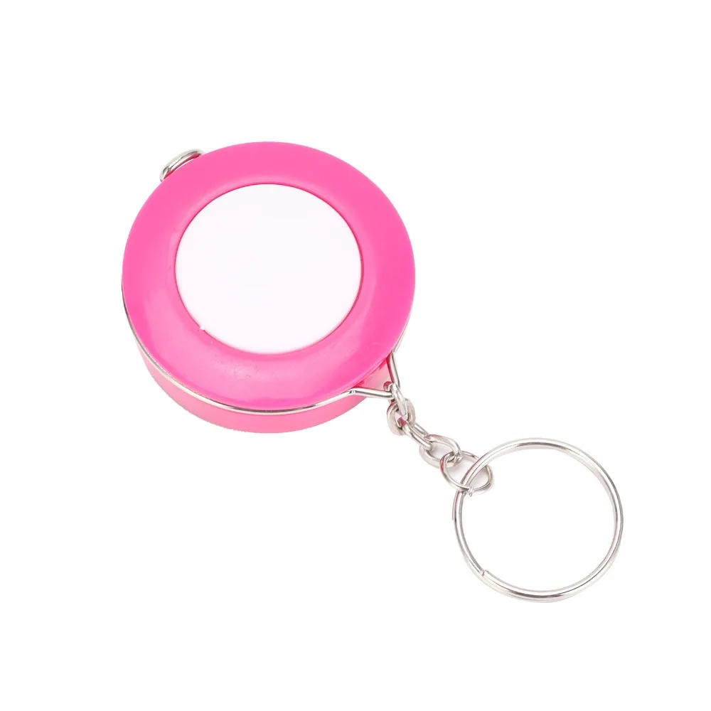 2Pcs 60-Inch 1.5 Meter Retractable Tape Measure Retractable Design Pocket Size Mini Keychain Tape Measure Soft Tape Measure