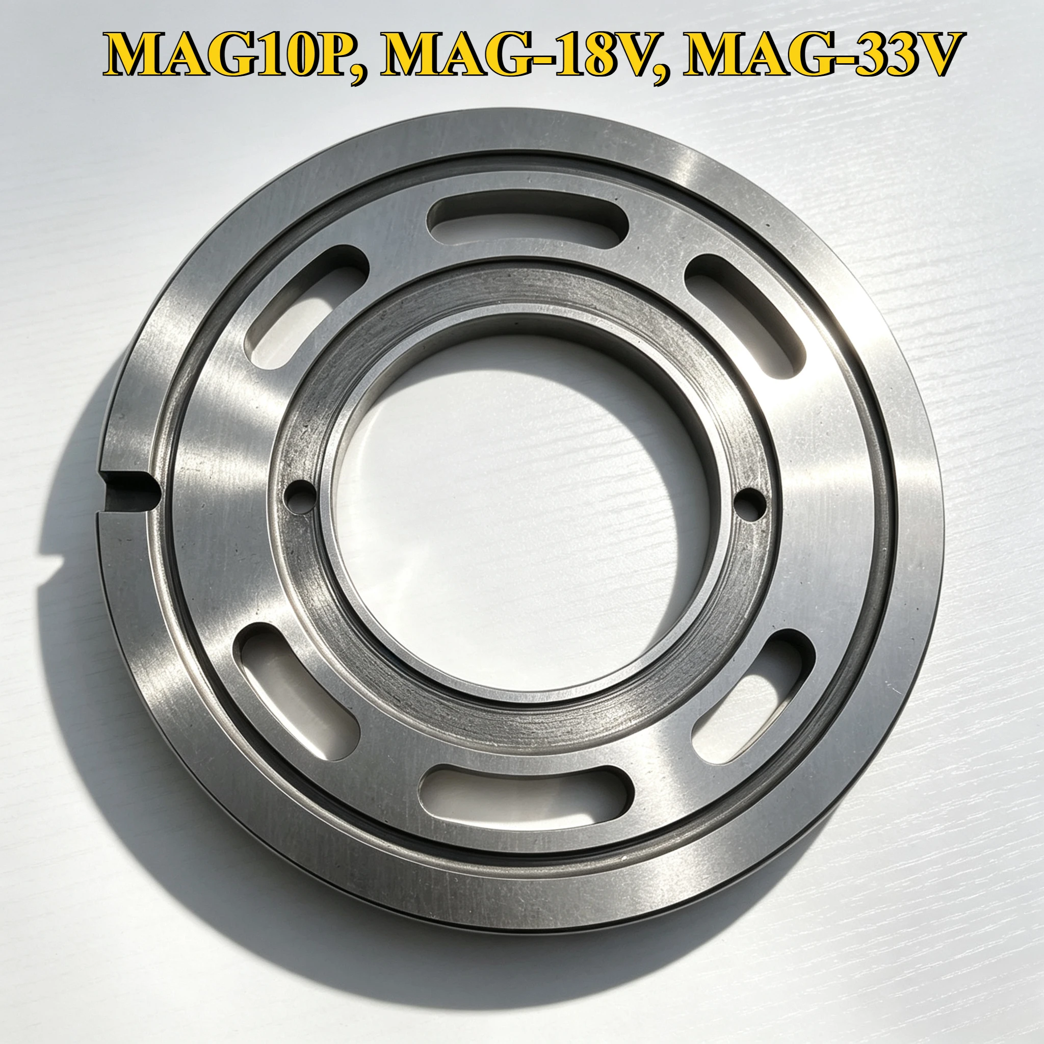 MAG Motor Valve Plate  for MAG10P, MAG-18V, MAG-33V Walking Motor Repair Kit Port Plate