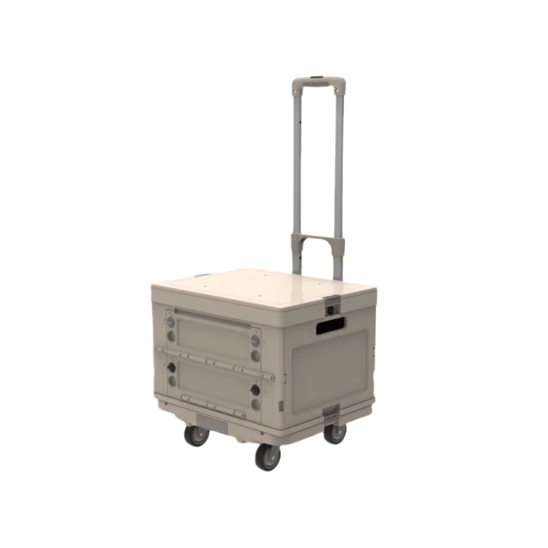 

Multifunctional Portable Storage Shopping Hand Truck Platform Foldable Capacity OEM Family Collaps Cart