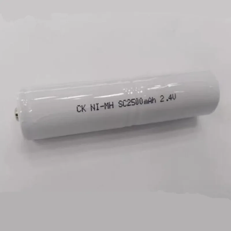 

2.4V SC 2500Mah Ni-mh Rechargeable Battery Pack For Flashlight