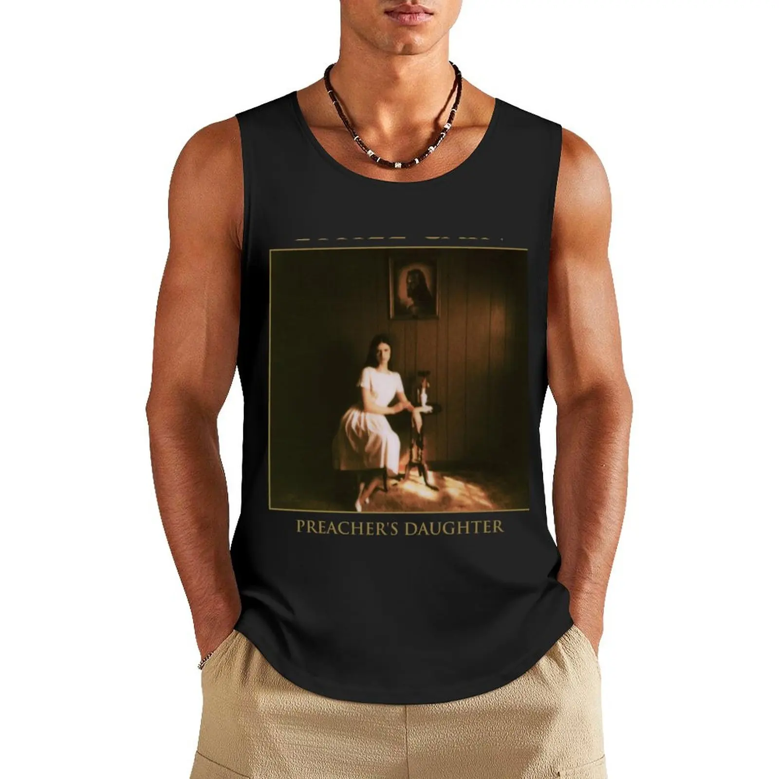 

Preacher_s Daughter - Cain Tank Top Men's sleeveless gym shirts Male vest Man clothes for gym summer