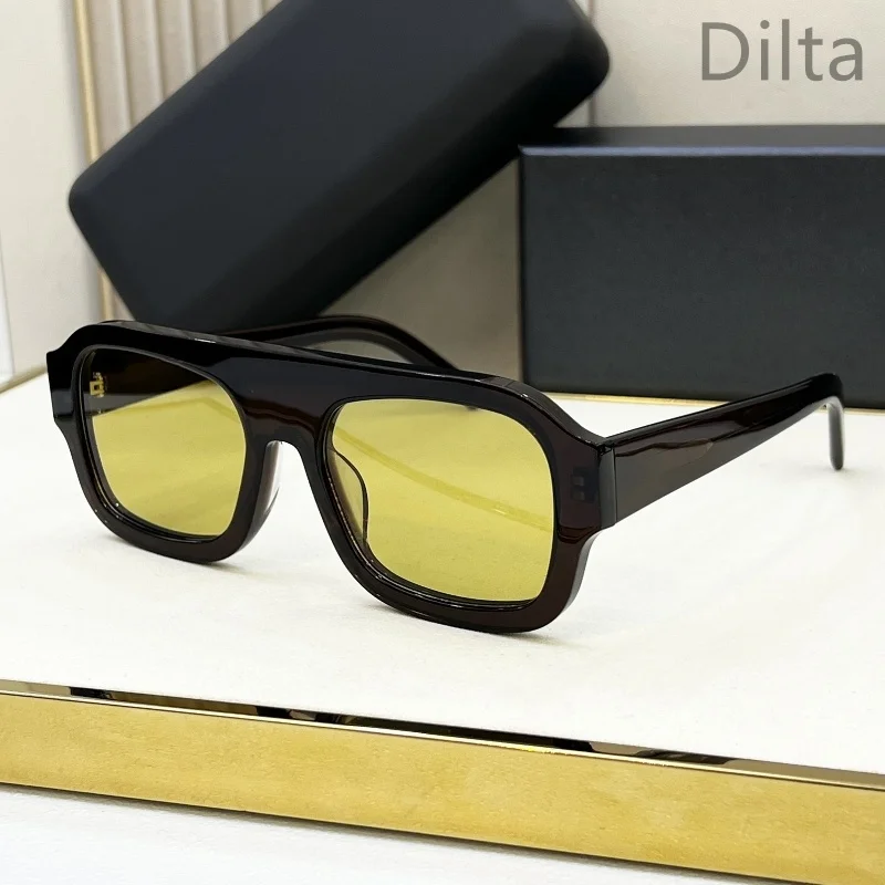 Vela KAIA Luxury Outdoor Oval Style Square Women\'s Sunglasses Fashion UV400 Retro Vintage Acetate Female Sunglasses Shades