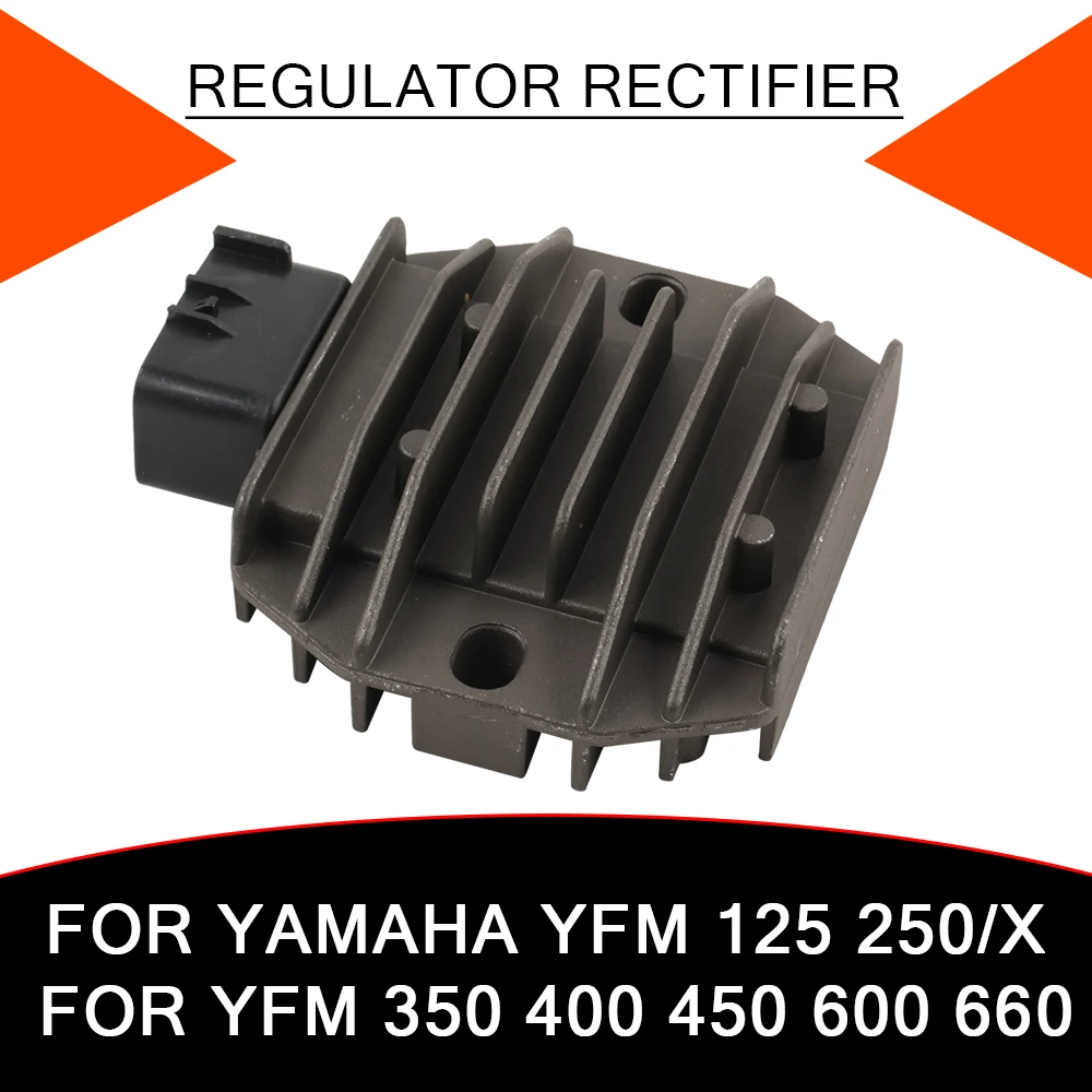 Motorcycle Voltage Regulator Rectifier For Yamaha YFM250 Raptor YFM600 Grizzly YM 600 660 125 250 250X 350 400 450 YFM350 Bruin