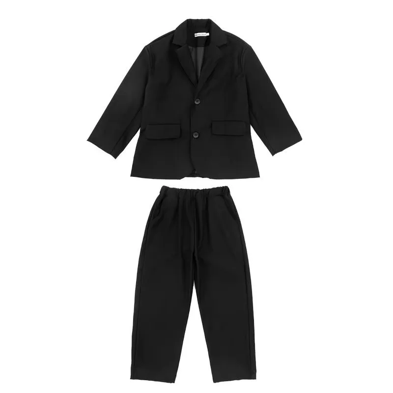 Kids Kpop Outfits Hip Hop Clothing Loose Graffiti Shirt Coat Street Pants for Girl Boy Jazz Dance Costume Clothes Outfits  -129