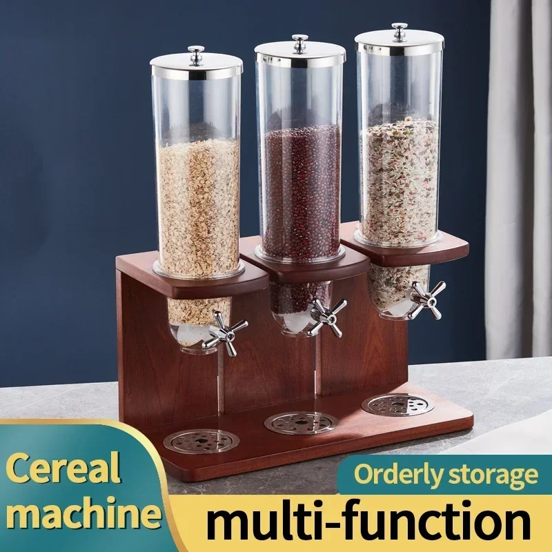 Wholesale Dry Bulk Food Coffee Bean Rice Nuts Grain Cereal Dispenser Gravity