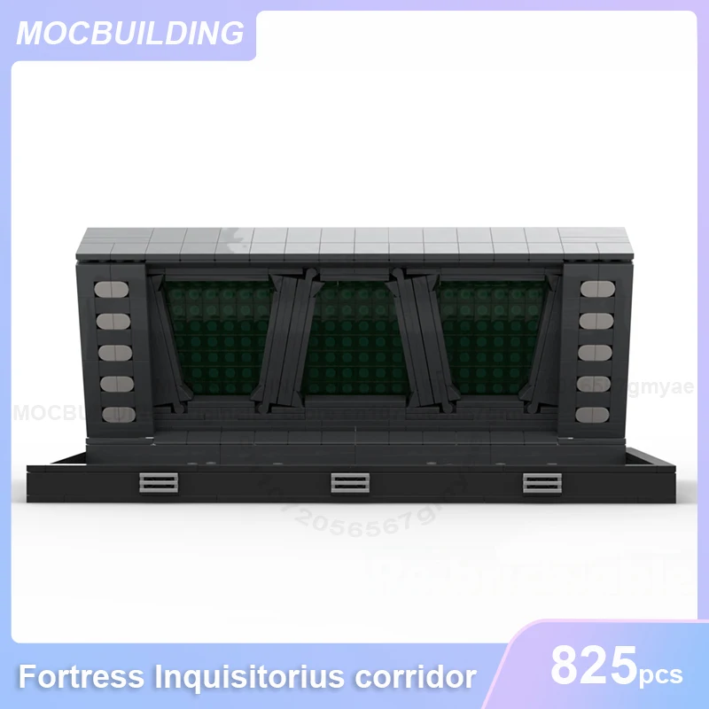 Fortress Inquisitorius Gang Diorama MOC Bouwstenen DIY Monteren Bricks Collectie Architectuur Display Speelgoed Gift 825PCS