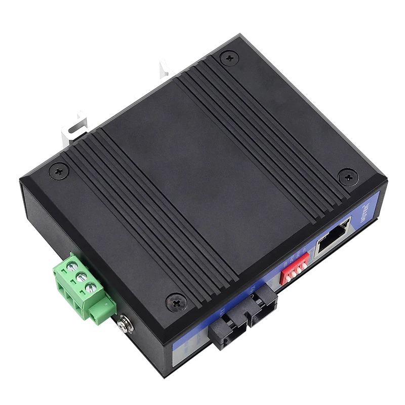 UOTEK 10/100M 1 Fiber 1 RJ-45 Port Industrial Switch Support Multiple Protocols Unmanaged Ethernet Switch UT-2601