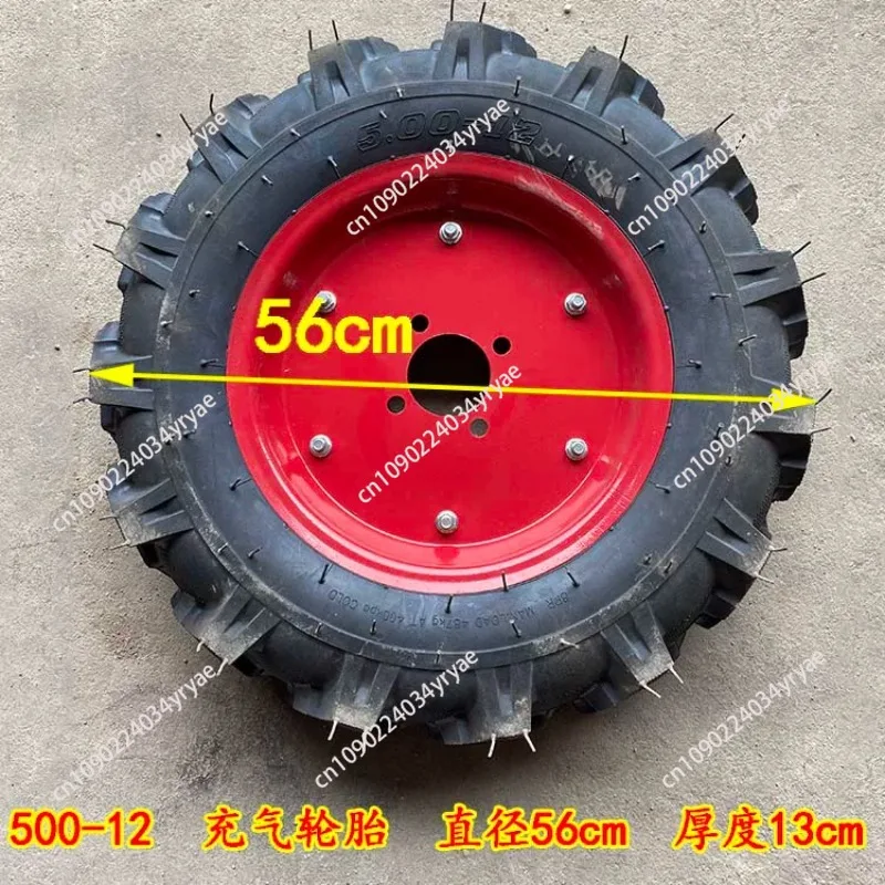 trolley agricultural machinery rear axle assembly three-wheel four-wheel transporter with brake hub integrated