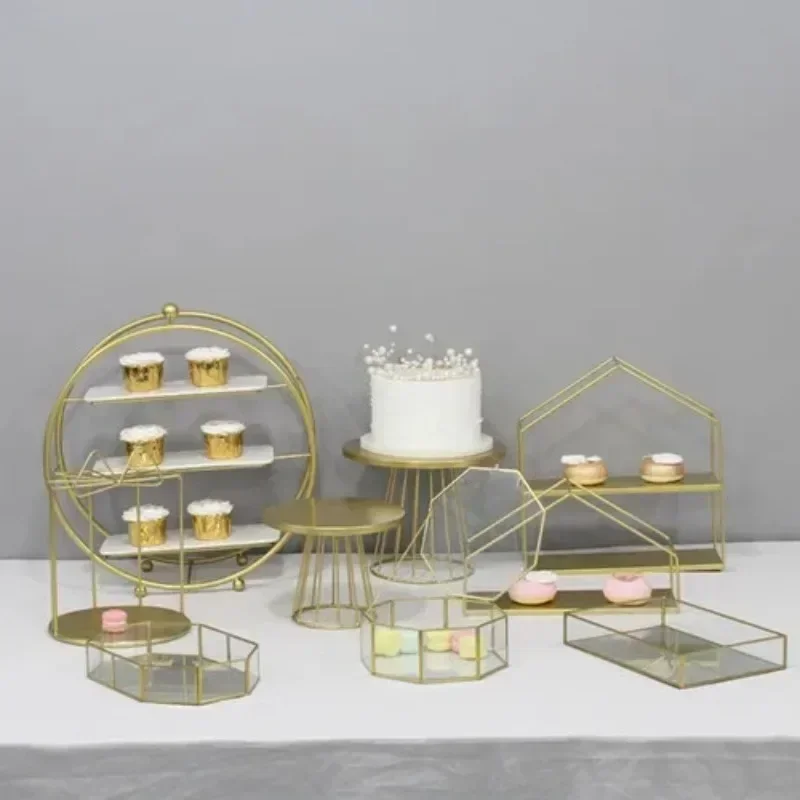 

Decoration Tiered Christmas Cupcake Stand Table Party Lollipops Events Kitchen Item Candy Luxury Display Trays Bakery Metal Food