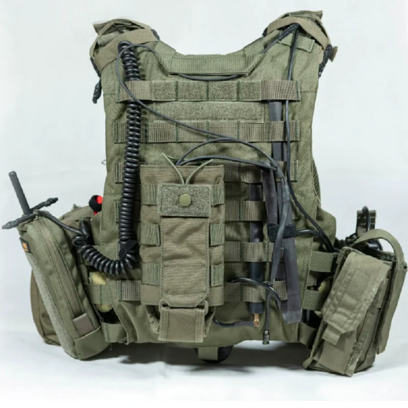 Outdoor 1000D Anti Infrared Flame Retardant Quick Qetachable Lightweight Compact Vest, No Label
