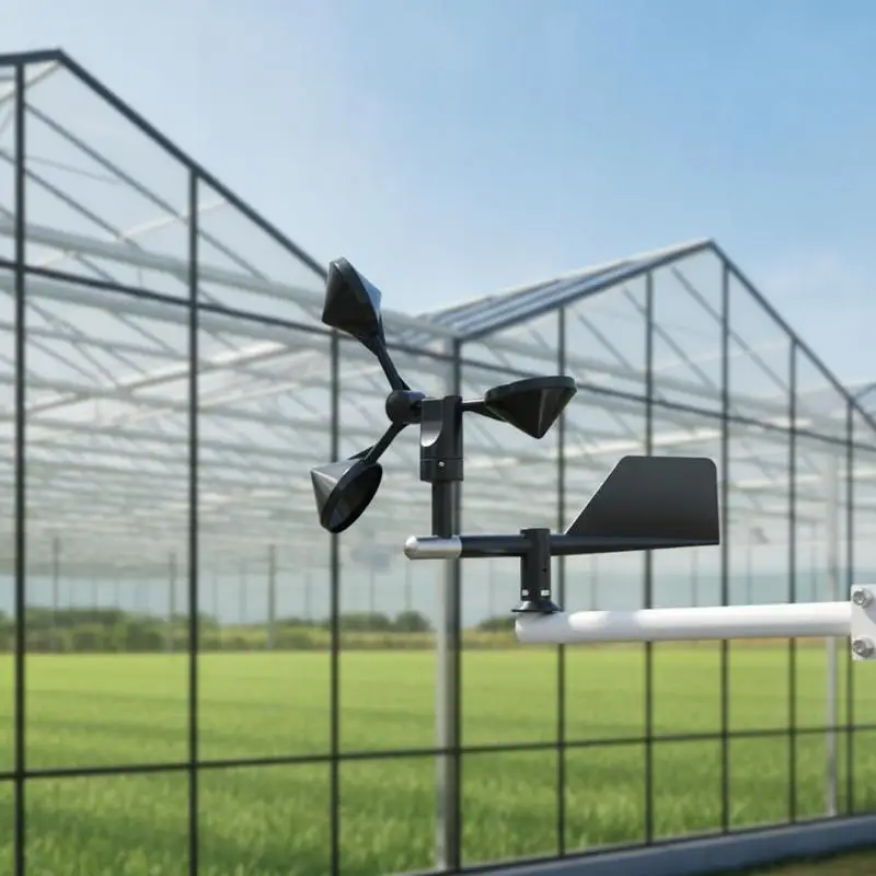 1Pcs ABS 3-Cup Wind Sensor Wind Direction Sensor Anemometer Supply Anemometer Wind-Speed Monitoring Sensor Wind Speed