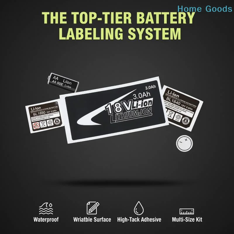 preferredBL1830 Li Battery Sticker For Mak 18V 3Ah To 6Ah Drill Self Adhesive Label For Quick Battery Replacementproduct