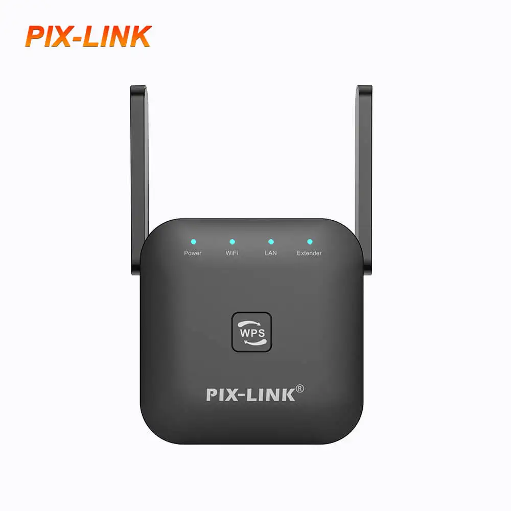 PIX-LINK WR53Q 무선 신호 확장기 300M 네트워크 라우터 WiFi 리피터 가정 및 사무실용 장거리 WiFi 신호 부스터