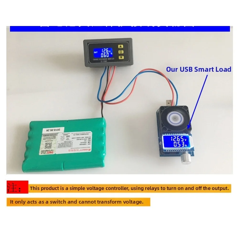 12V 24V 48V Battery Charge Discharge Controller with Auto Cut Off for Over Voltage and Under Voltage Protection