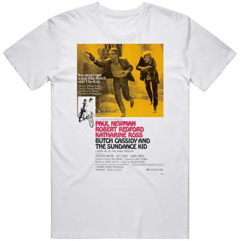 Butch Cassidy and The Sundance Kid Poster Movie Fan T Shirt