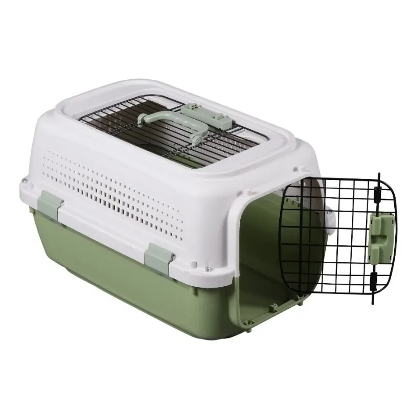 Air Approved Dog Travel Crate Pet Kennel Portable Pet Carrier for Small & Medium Dogs Cats for Indoor or Outdoor