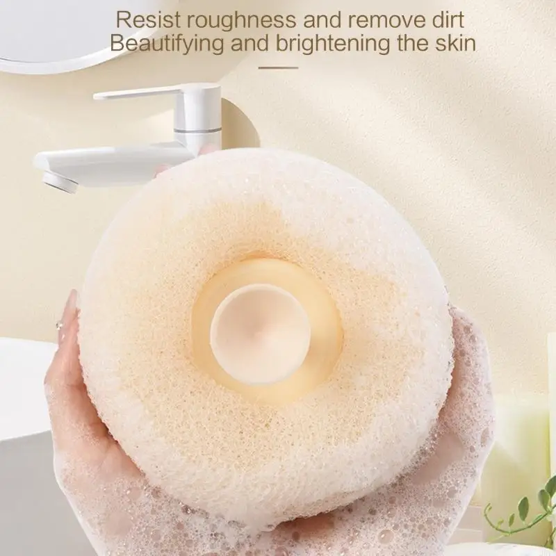 28TAバススポンジユニセックススポンジルーファボディボディスクラバーシャワースポンジバスバススポンジ