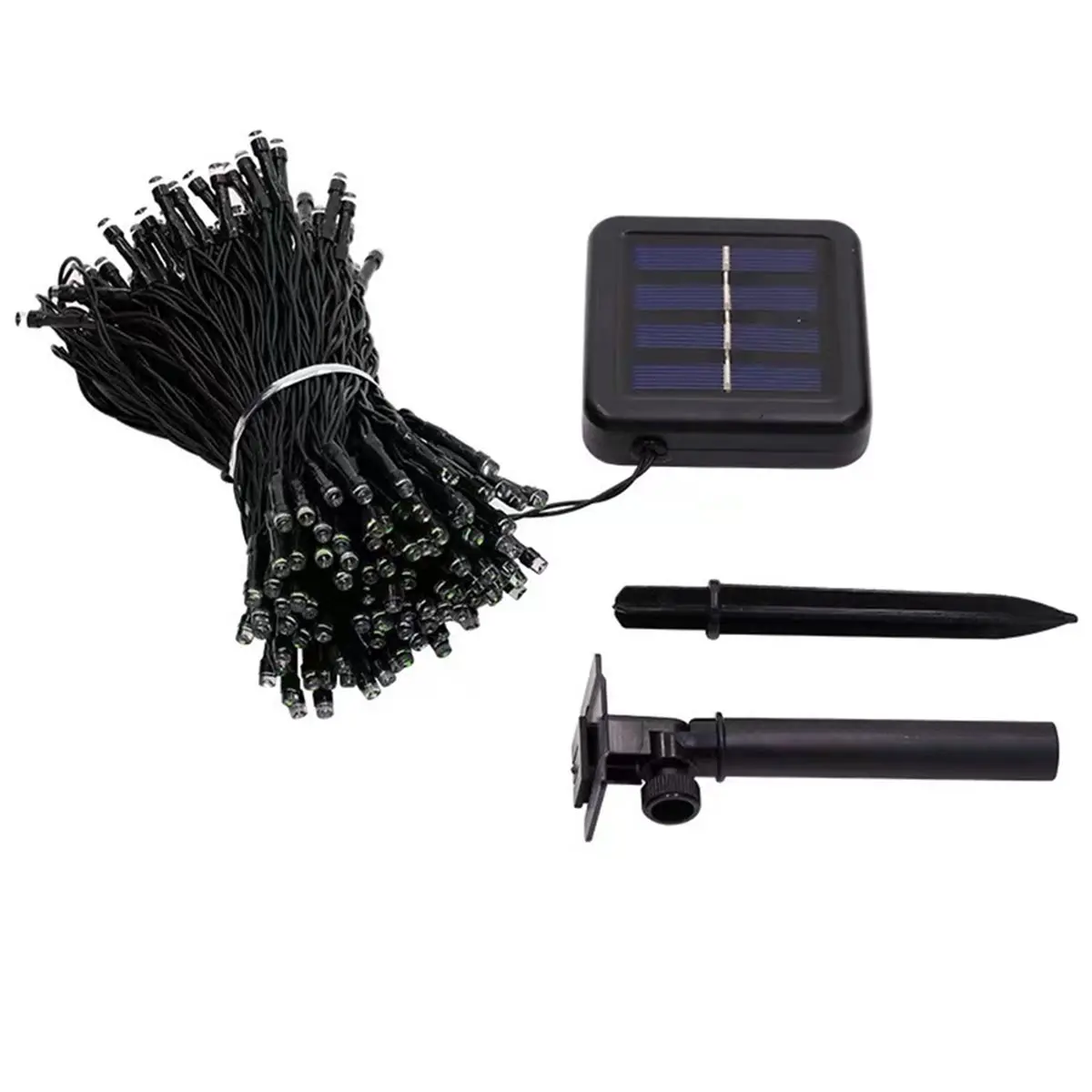 Outdoor LED Solar String Lights - Waterproof Fairy Light Garland for Garden Wedding Decoration Multicolor