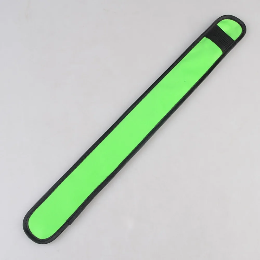 Polyester LED Armband LED Lighted Snap Slap Design Slap Bracelet High Visible Bright Glowing Light Up Ankle Band Night Sport